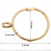 Coideal Open Curtain Rings with Eyelet - 20 Pack 1.5
