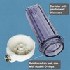 VerterPure Uni X1 Clear RV Water Filter Housing with High