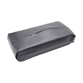 KOYOKOMA Car Tissue Cover Tissue Case Genuine Leather Car Sun Visor Armrest Headrest Car Accessories
