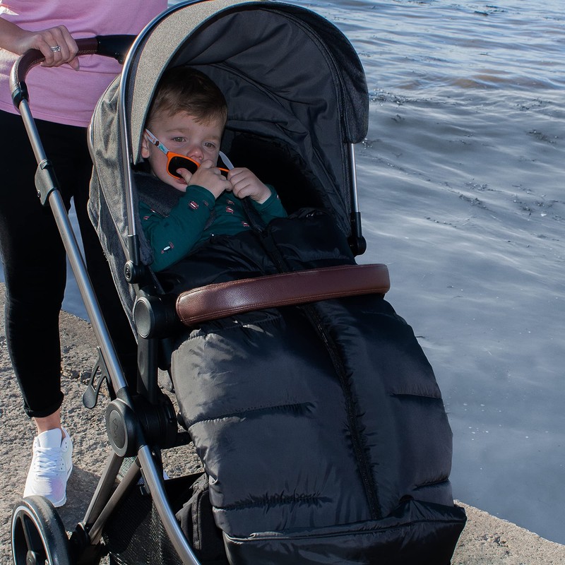 Red Kite Junior Footmuff Pram Accessory, Black