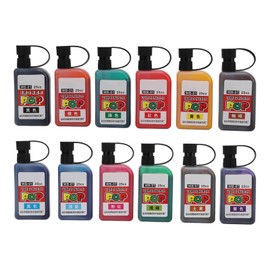 12Pcs Marker Refill Ink Different Colors Reusable Plastic Transparent Safe Whiteboard Marker Ink