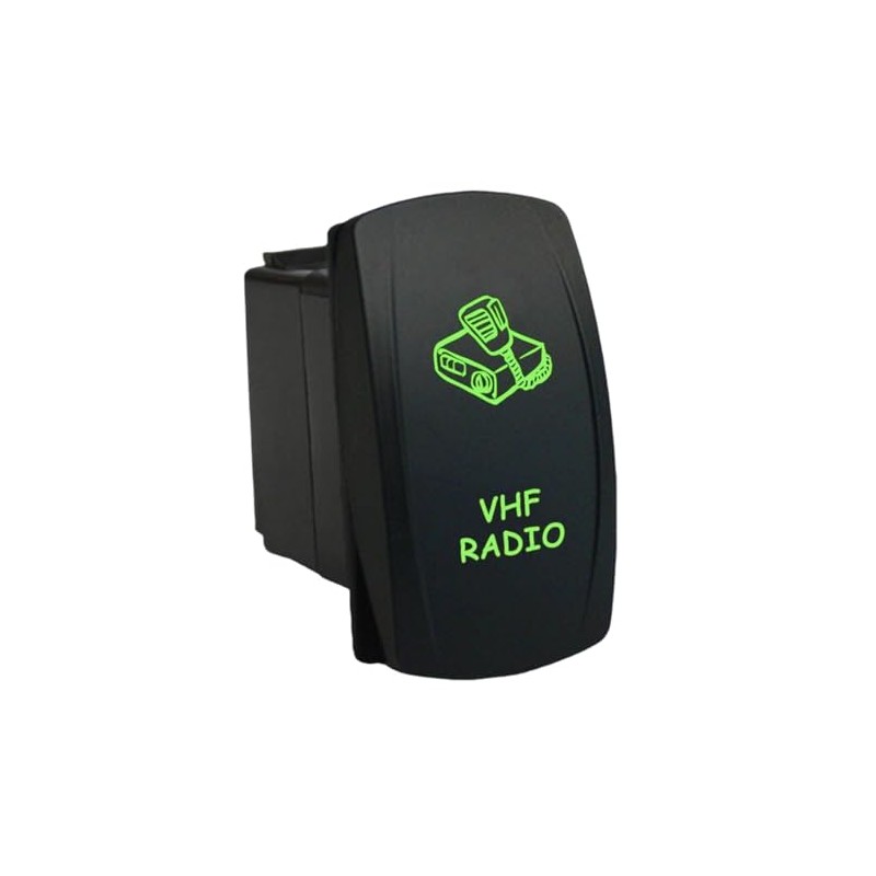 12V 20A / 24V 10A ON-OFF Marine Rocker Switch VHF