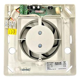 Intervent BVF100H Axial Extractor Fan 100mm / 4 Inch (Humidistat/Timer Model)