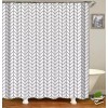 Mebix TRD Cortina De Baño Impermeable 180x180cm + 12 Ganchos