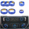 KEEGTBOX Center Console AC Air Conditioner Button Knob Cover 4WD
