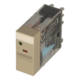 G2R-2-SND 24DC (S) | G2R-2-SND 24DC(S) | 105724 | OMRON Relay, Plug-in, 24VDC, 5A, 8 PIN, DPDT, MECH & LED Indicators, Coil Suppressor, Label Facility
