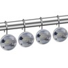 Nautical Lighthouse Decorative Shower Curtain Hooks Rings Set of 12