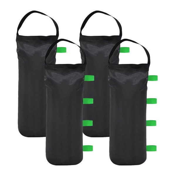 TIAOFY 112 LBS Canopy Weights Sand Bags, 4-Pack Side Strap