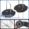 Glarks 201Pcs Garden Stakes Staples Kit, 100Pcs 6 Inch U-Shaped