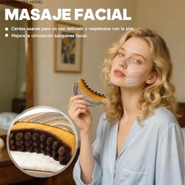 Cepillo Linfático para Cara - Lymphatic Contour Face Brush con Cepillo Drenaje Linfatico Facial, Diseño Ergonómico para Contornear y Esculpir Mandíbul