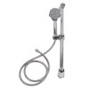 Shower Slide Rail Set 360° Rotation Adjustable Height with 1.5m