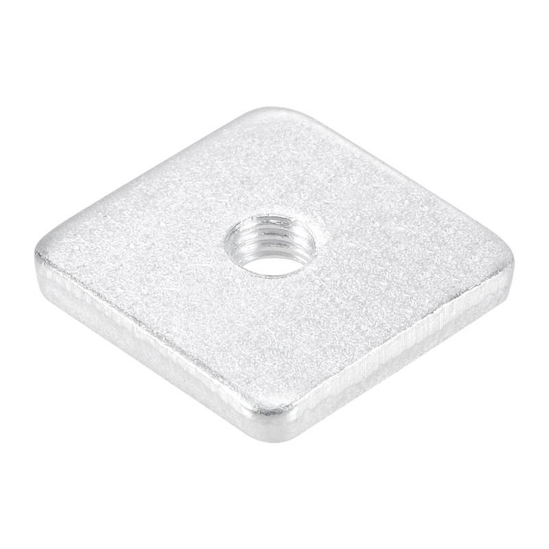 sourcing map Square Nuts, M8x30mmx5mm Zinc-Plated Metric Coarse Thread Assortment