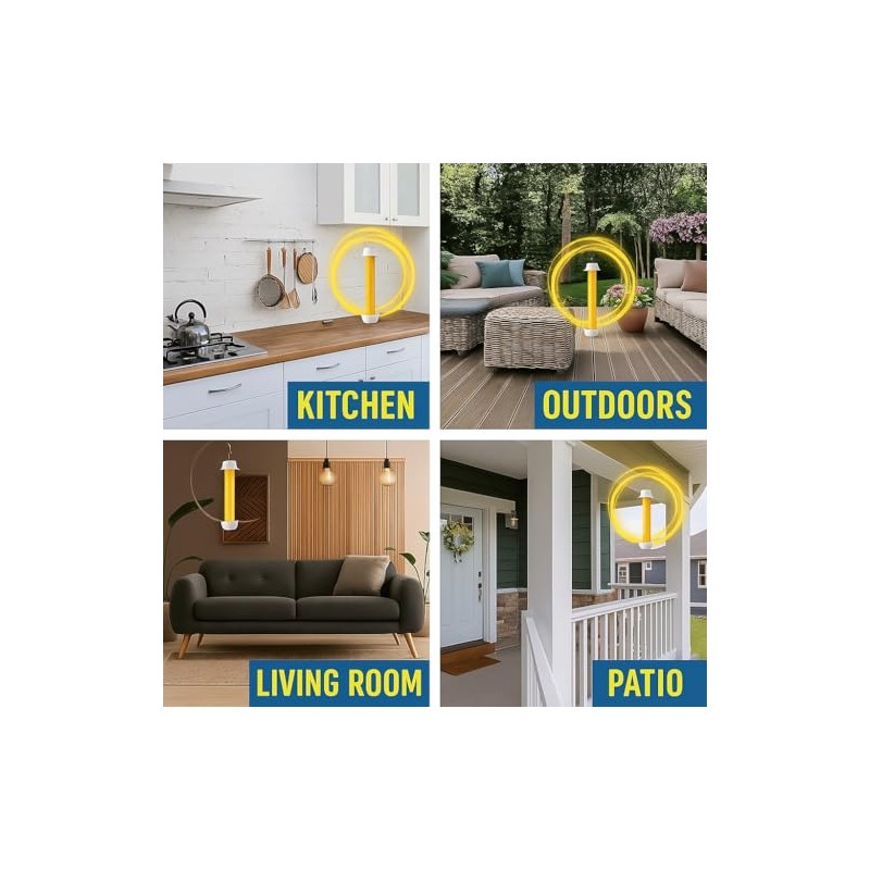 Fly Stick Sticky Fly Traps for Indoors and Outdoor Wasp