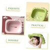BESPORTBLE 2pcs Cartoon Wash Basins Portable Newborn Foot Face Tubs