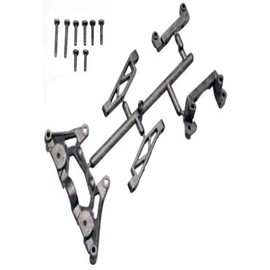 Yokomo SD-002BG F&R Chassis Brace (Lightweight Graphite)