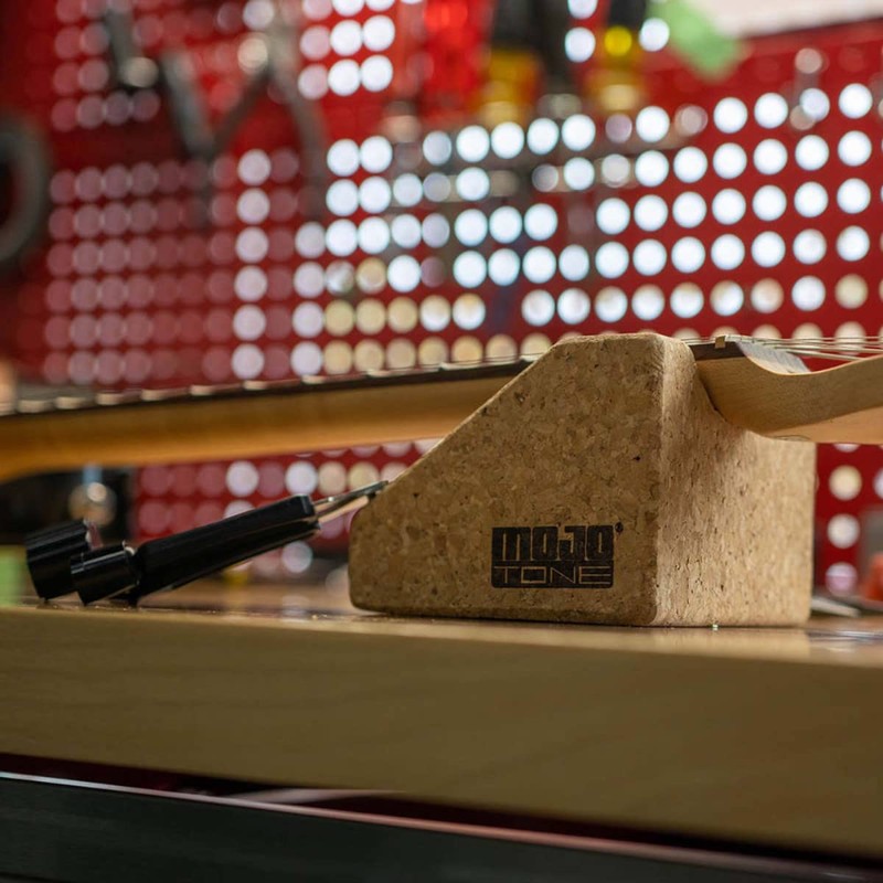 Mojotone Guitar Neck Support Rest w/String Winder