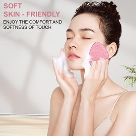 Abschminkpads Waschbar, 6 Stück Wattepads, Wiederverwendbare Abschminktücher,Wattepads,Weich Abschminkpads,für Alle Hauttypen