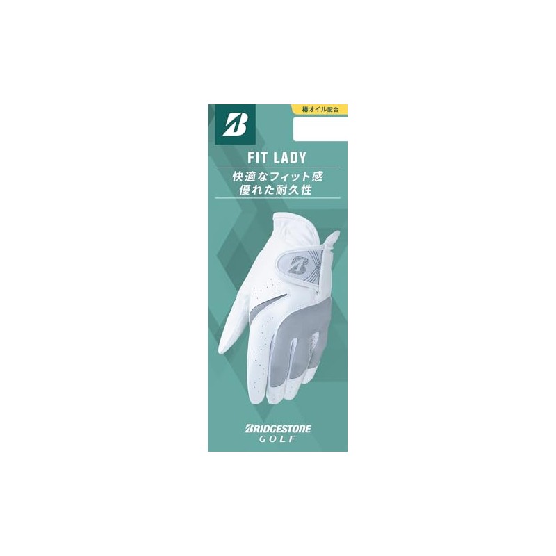Bridgestone Golf Glove FIT LADY Black, Left Hand, 20cm Ladies
