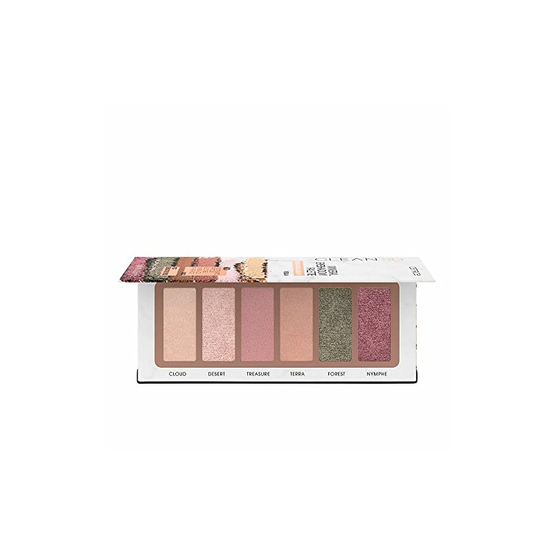Catrice Clean ID Mineral Eyeshadow Palette Super-Natural Energy, Eyeshadow, No.