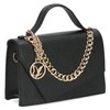 Caprice Women's Leather Handbag, Small, Black (Black Nappa), 1