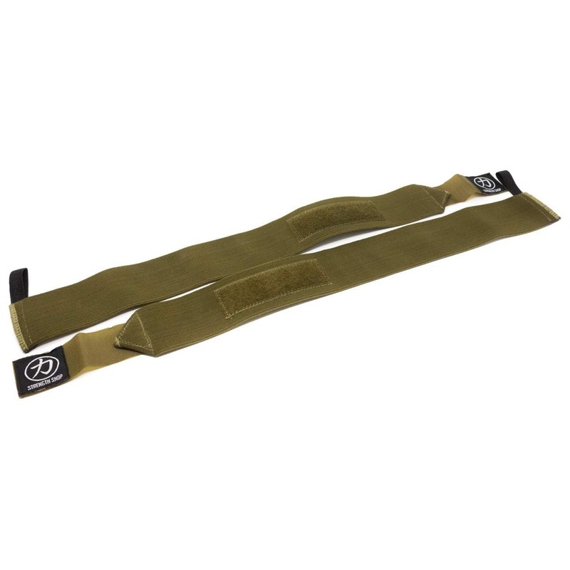 Strength Shop Thor Wrist Wraps - Khaki Green 60cm (24")
