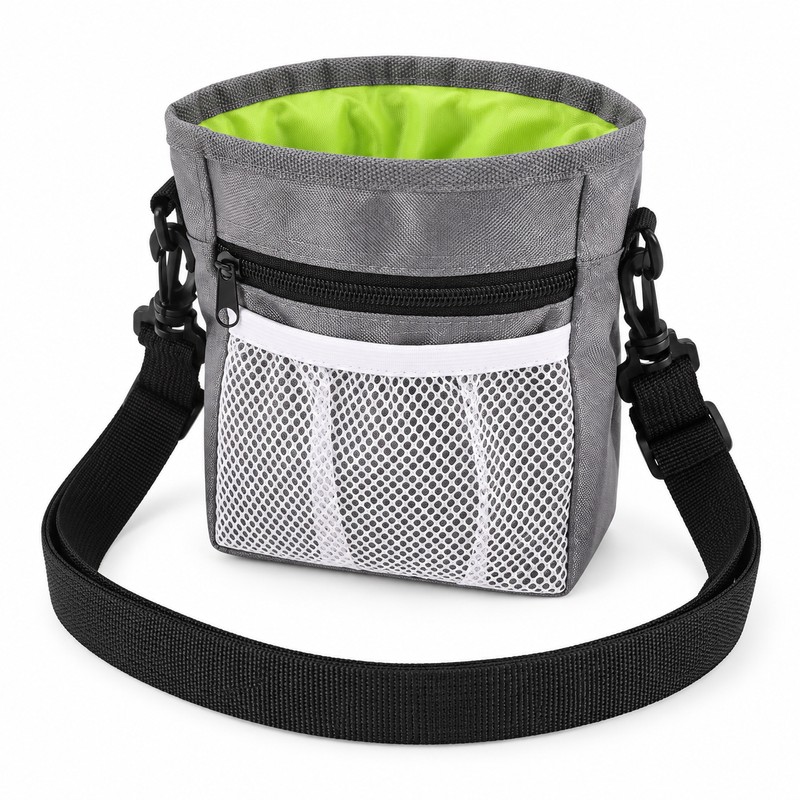 Adjustable Dog Treat Pouch for Training and Walking – Large
