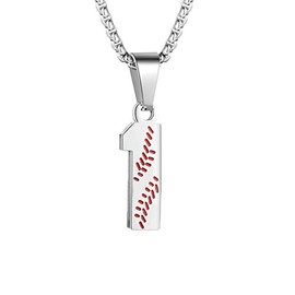 ZRAY Inspiration Baseball Jersey Number Necklace Stainless Steel Charms Number Pendant for Men (1)