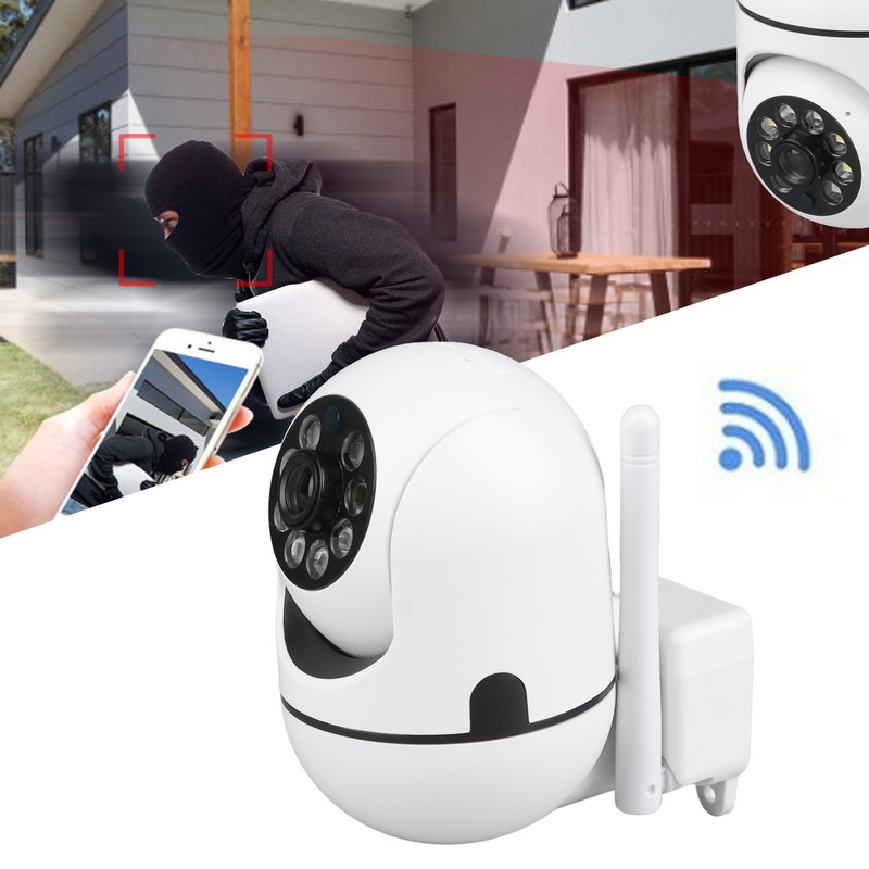 Wireless Smart Camera 1080P HD Night Vision 360° Rotation WIFI