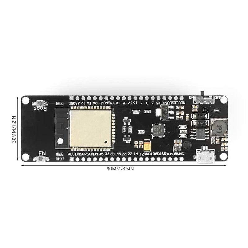Board HEITIGN Small WiFi and Bluetooth Development Board for 18650
