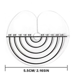 Visxcnu Pack of 20 Hair Extensions Stencil, Section Hair Extensions - Hair Extension Protection Stencil, Hair Extension Protective Stencil, for Hair Extensions Bondings Extension