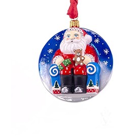 Vaillancourt Folk Art Jingle Balls™ Santa in Arm Chair