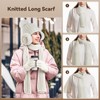 Warmiehomy Women Hat Scarf and Gloves Set Ladies 5Pcs,Winter Warm
