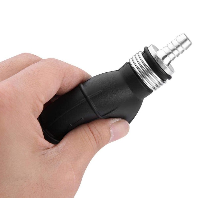 Fuel Line Pump, Rubber Fuel Transfer Vacuum Fueling Line Hand
