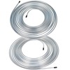 WFLNHB 25 Ft. 1/4 and 3/16 Zinc-Coated Brake Line Tubing