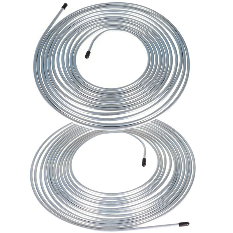 WFLNHB 25 Ft. 1/4 and 3/16 Zinc-Coated Brake Line Tubing