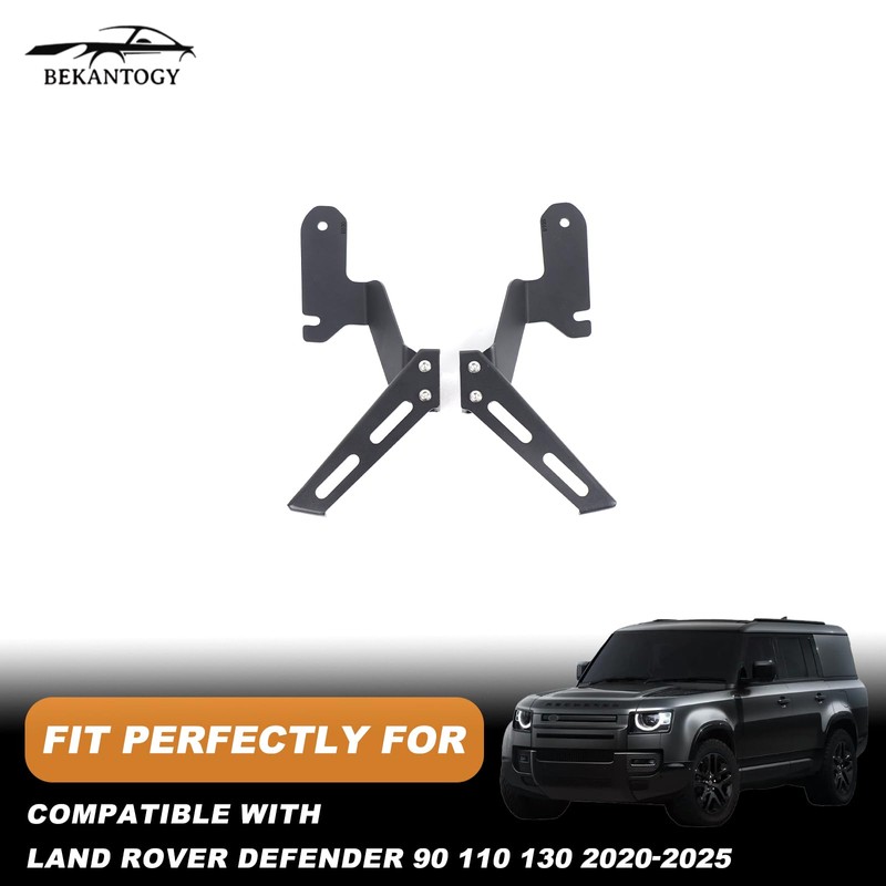 Bekantogy 2PCS Hood Light Mount Brackets Compatible with Land Rover
