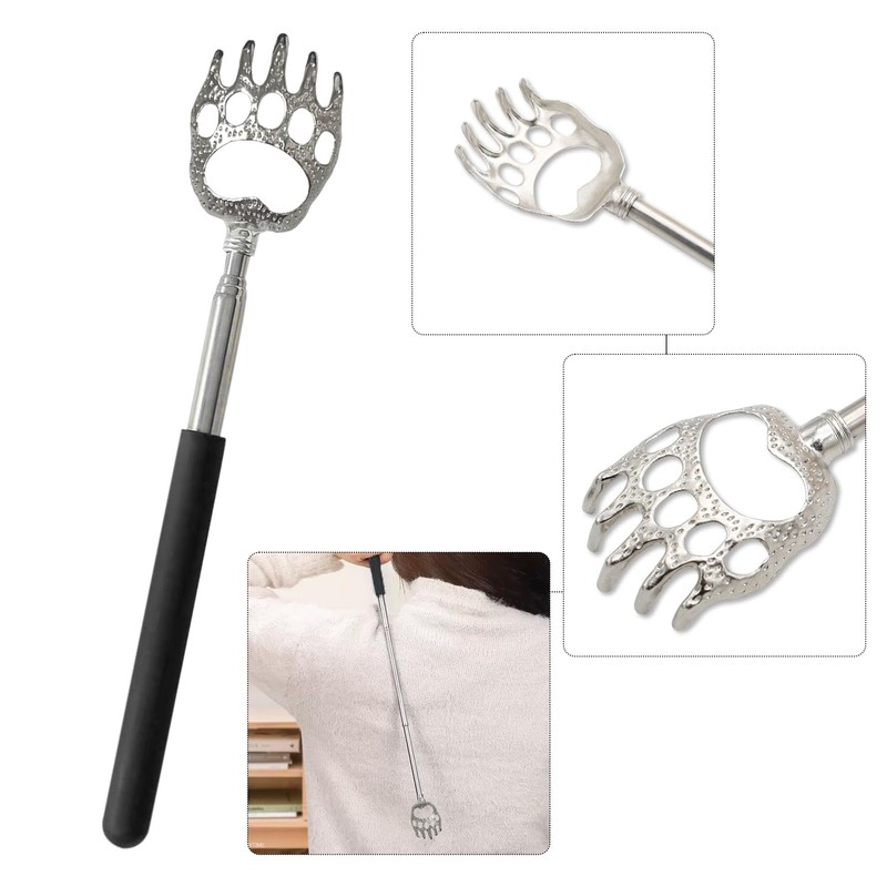 2 PCS Back Scratcher, Retractable Scratch Tool, Extendable Back Scratcher,
