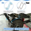 Lyxheth 4PCS Brake Caliper Hanger, Brake Caliper Compression Tool, Brake