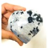 crystalmiracle Natural Rainbow Moonstone 62mm Heart Quartz Healing Gemstone Handmade