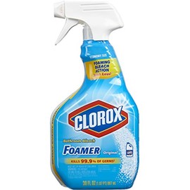 Clorox Bleach Foamer Bathroom Cleaner 30 oz (Pack of 6)