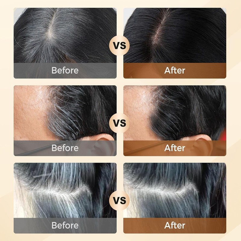 2 en 1 Peine con Tinte Portátil De Cabello para