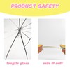 yisncka 5 Pcs Small Mirrors for Kids Unbreakable Shatter Proof