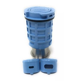 Blue Square Q360 Replacement Swimming Pool Pop Up Head with Nozzles (Blue)