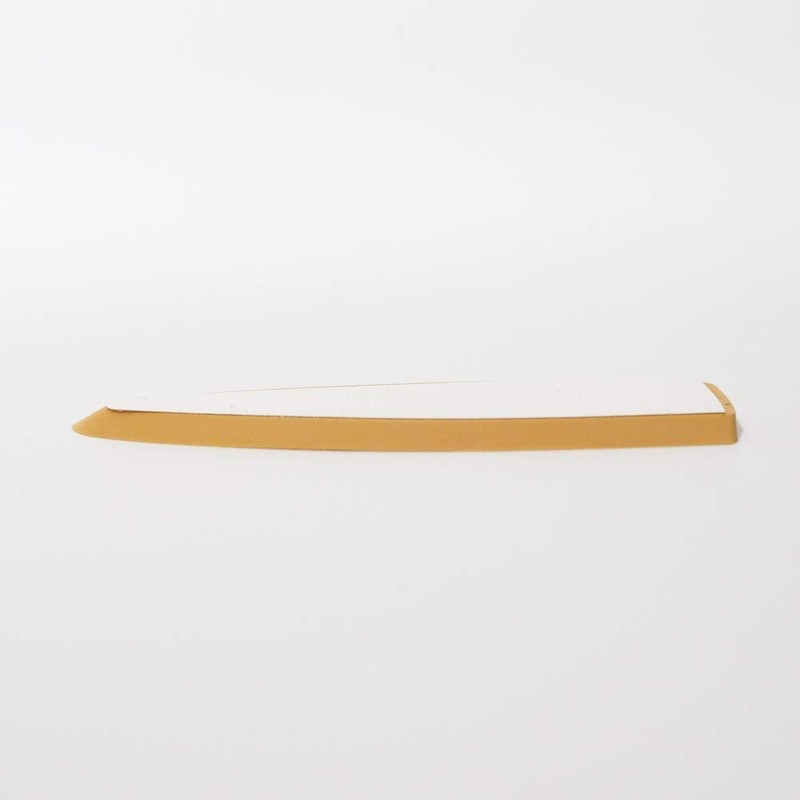 Ozaki Kameshoten KO Finishing Spatula, Replacement Rubber for Mature Orange,