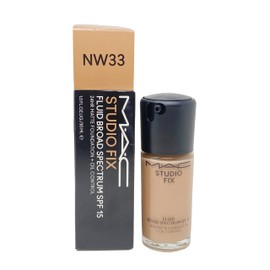 MAC Studio Fix Fluid SPF15 24hr Matte Foundation + Oil control - NW33 (1 Fl Oz)