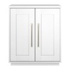 Henn&Hart Tillman Accent Cabinet, 28" Wide, White