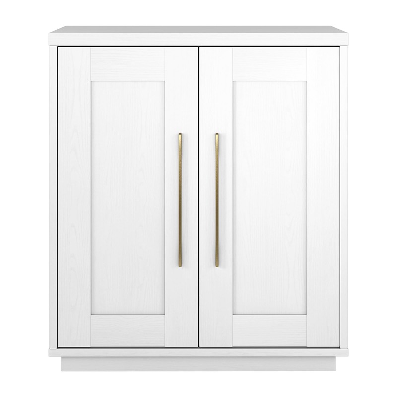 Henn&Hart Tillman Accent Cabinet, 28" Wide, White