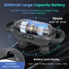 Costway Electric Back Massager 3 Heads 3 Modes USB Rechargeable