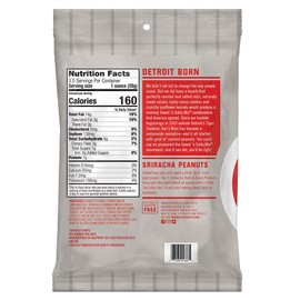 Kar's Nuts Sriracha Peanuts 3.5oz Bag (Pack of 42)