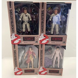 Hasbro Set of 4 Ghostubsters Plasma Action Figures Stanz Venkman Barrett Gozer Figures